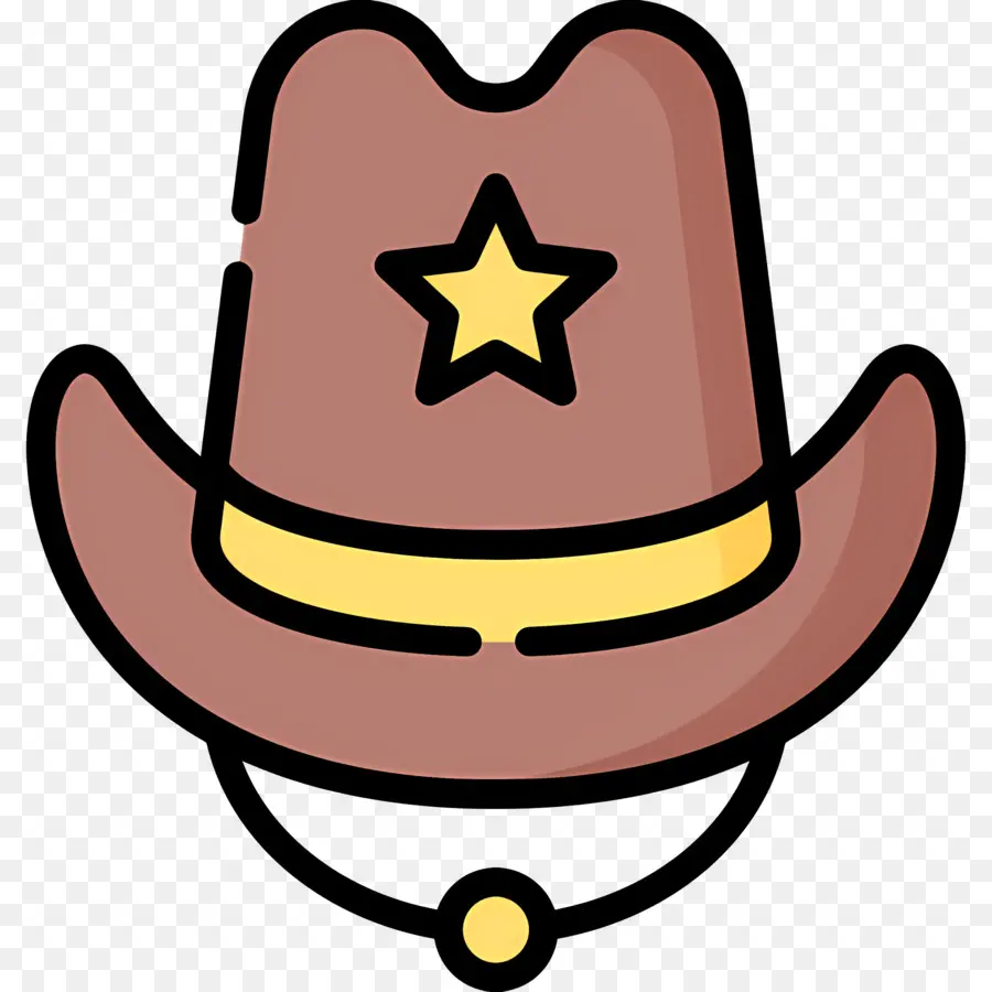 Chapeau De Cowboy，Chapeau De Shérif PNG