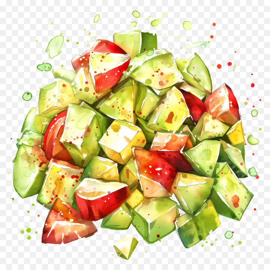 Salade Waldorf，Salade PNG