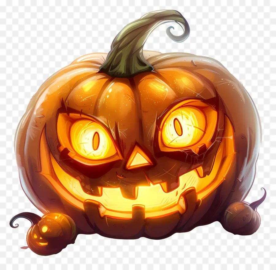 Jolie Citrouille D'halloween，Jack O' Lanternes PNG