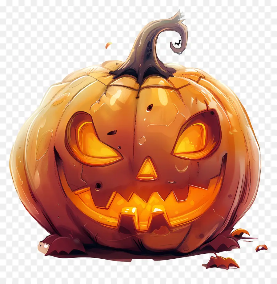 Jolie Citrouille D'halloween，Jack O' Lanternes PNG