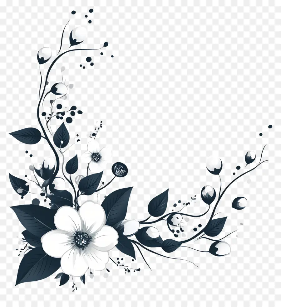 Coin Mariage，Conception Florale PNG