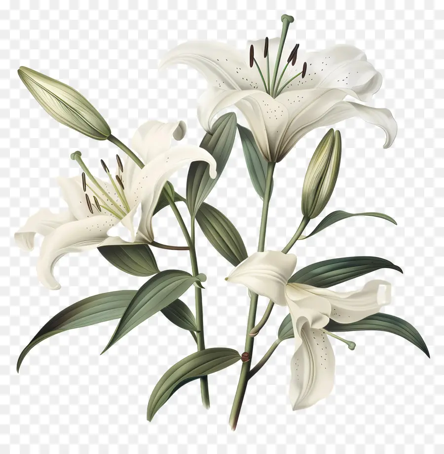 Lys Blanc，Lys Blancs PNG