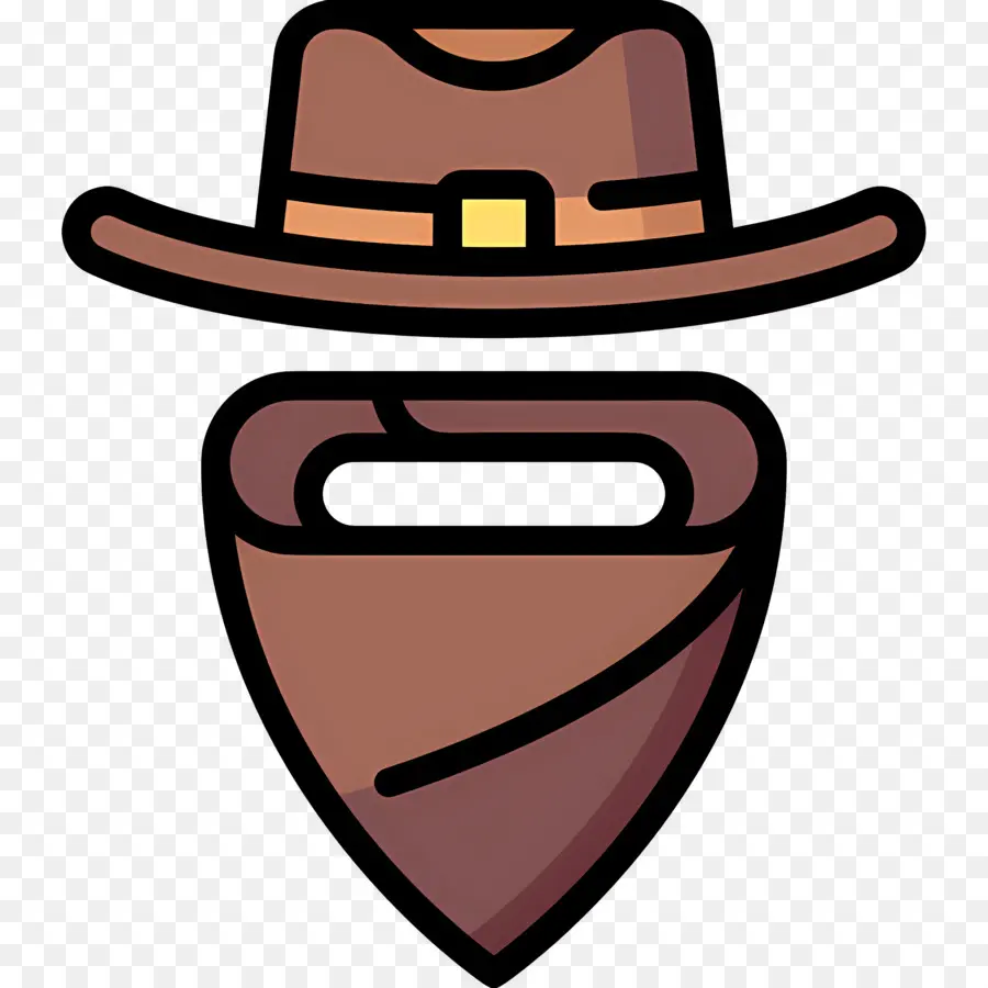 Chapeau De Cowboy，Chapeau De Cowboy Et Bandana PNG