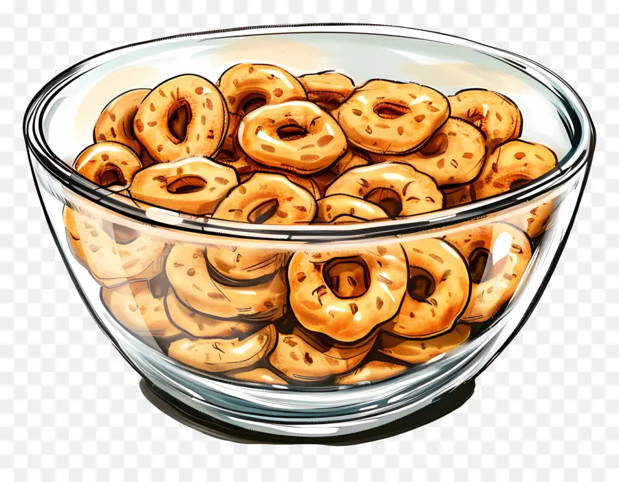 Bol De Cheerios，Bol De Céréales PNG