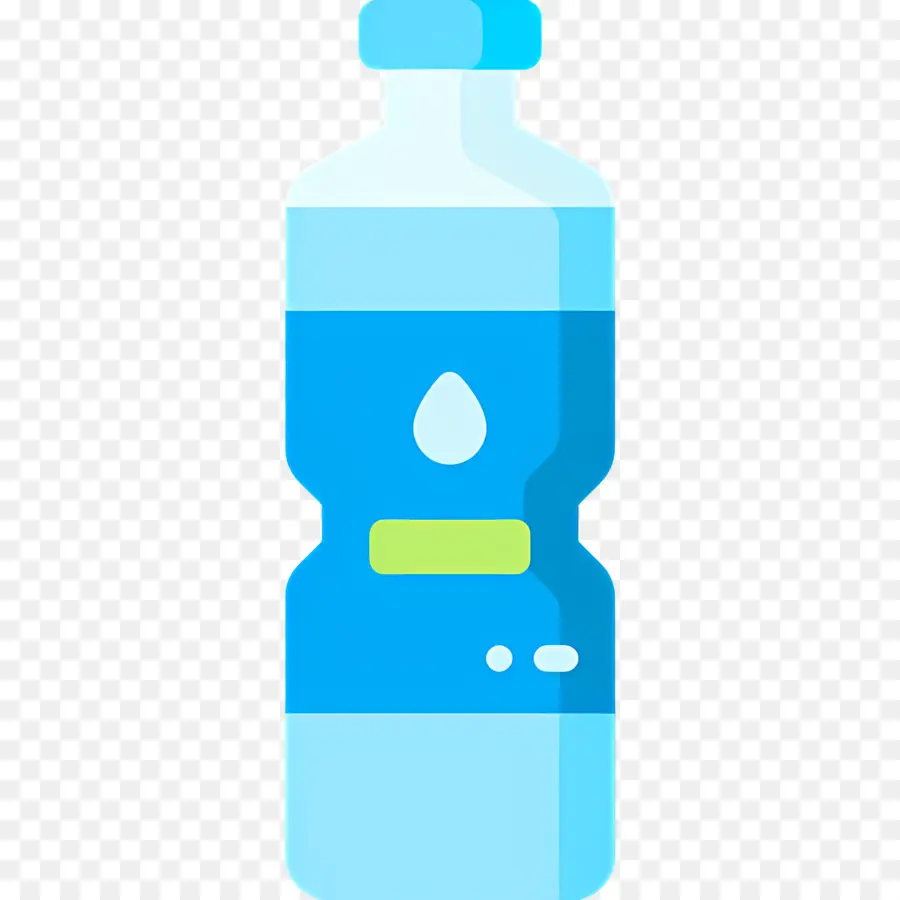 Bouteille D'eau，Bouteille Et Verre PNG