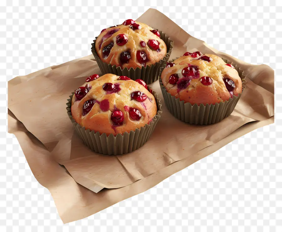 Muffins Aux Canneberges，Muffins PNG