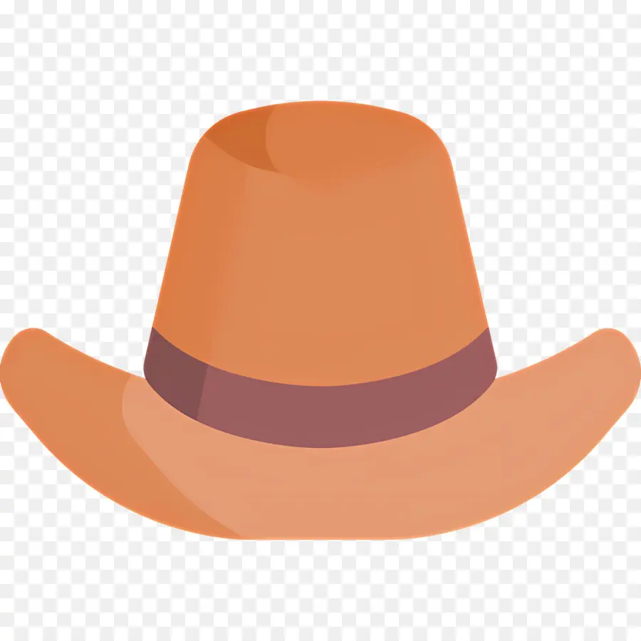 Chapeau De Cowboy，Chapeau Marron PNG