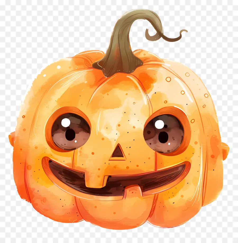 Jolie Citrouille D'halloween，Citrouille PNG