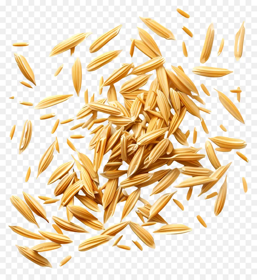 Grains De Riz，Non Cuit PNG