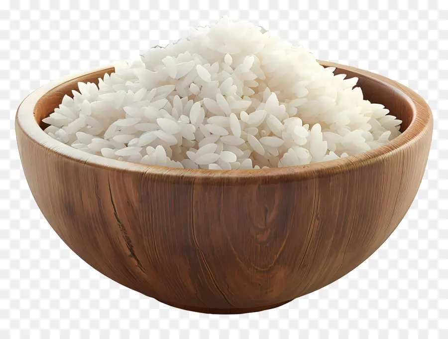 Riz à La Vapeur，Bol De Riz PNG