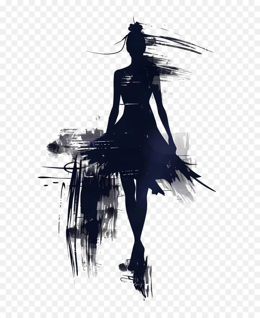 Silhouette De Mannequin，Silhouette De Femme PNG