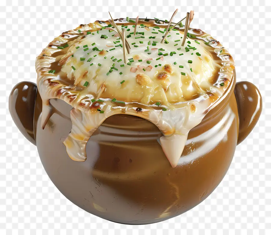 Soupe à L'oignon Française，Soupe PNG