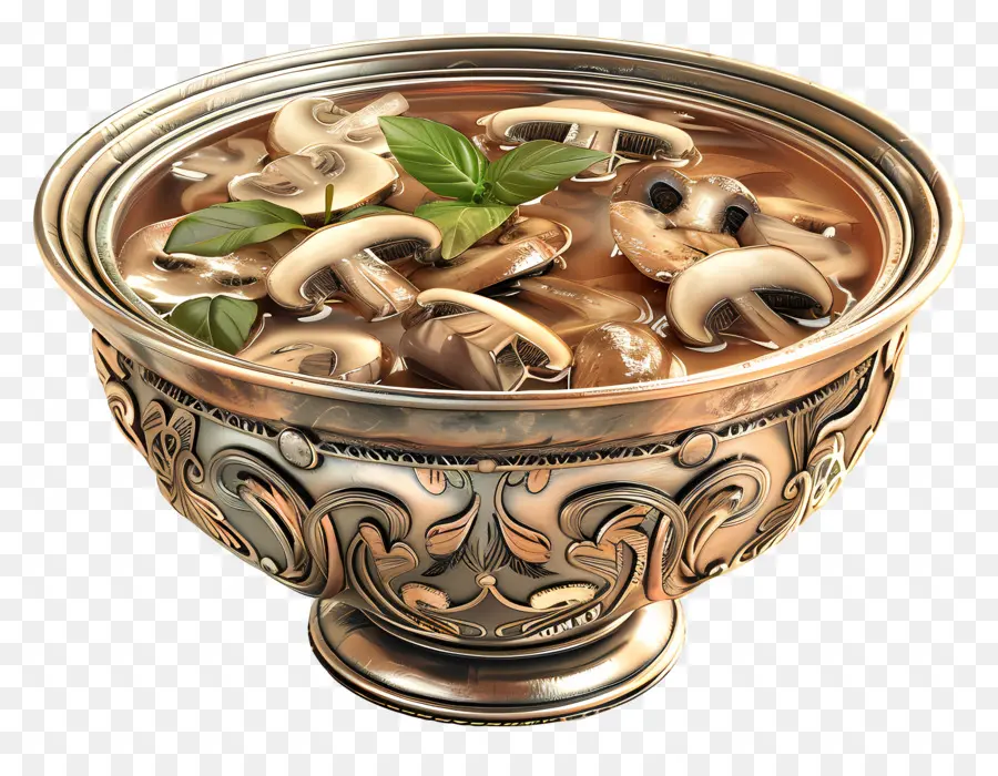 Soupe Aux Champignons，Champignons PNG