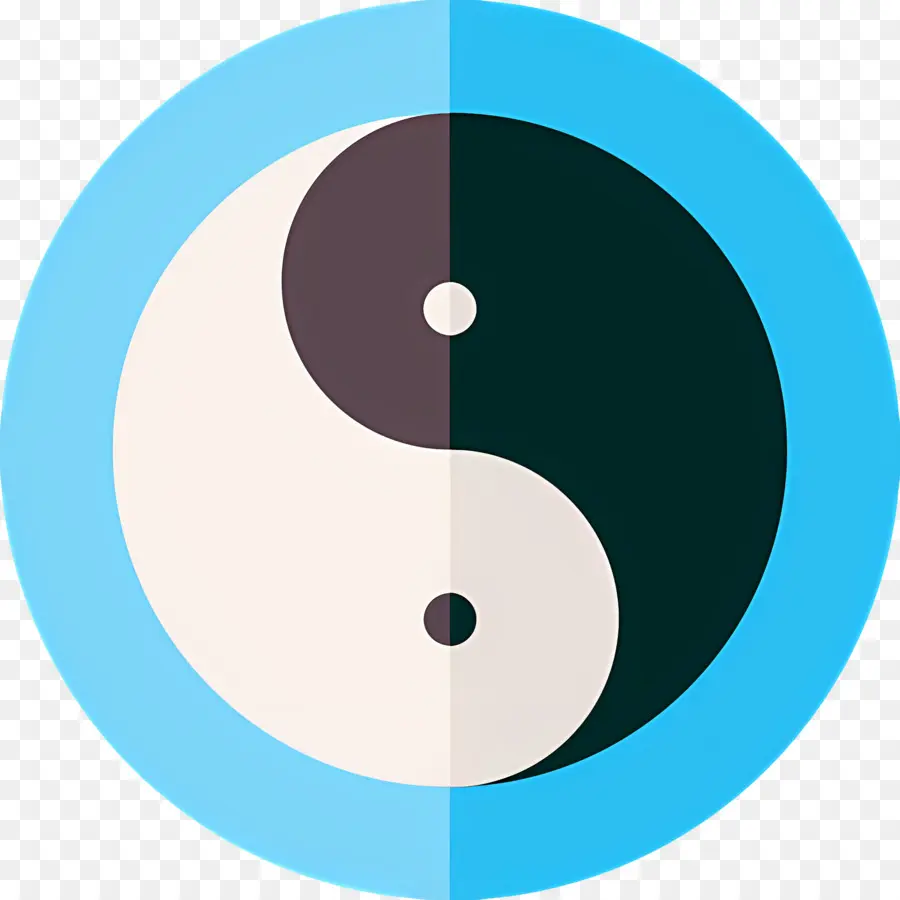 Yin Yang，équilibre PNG