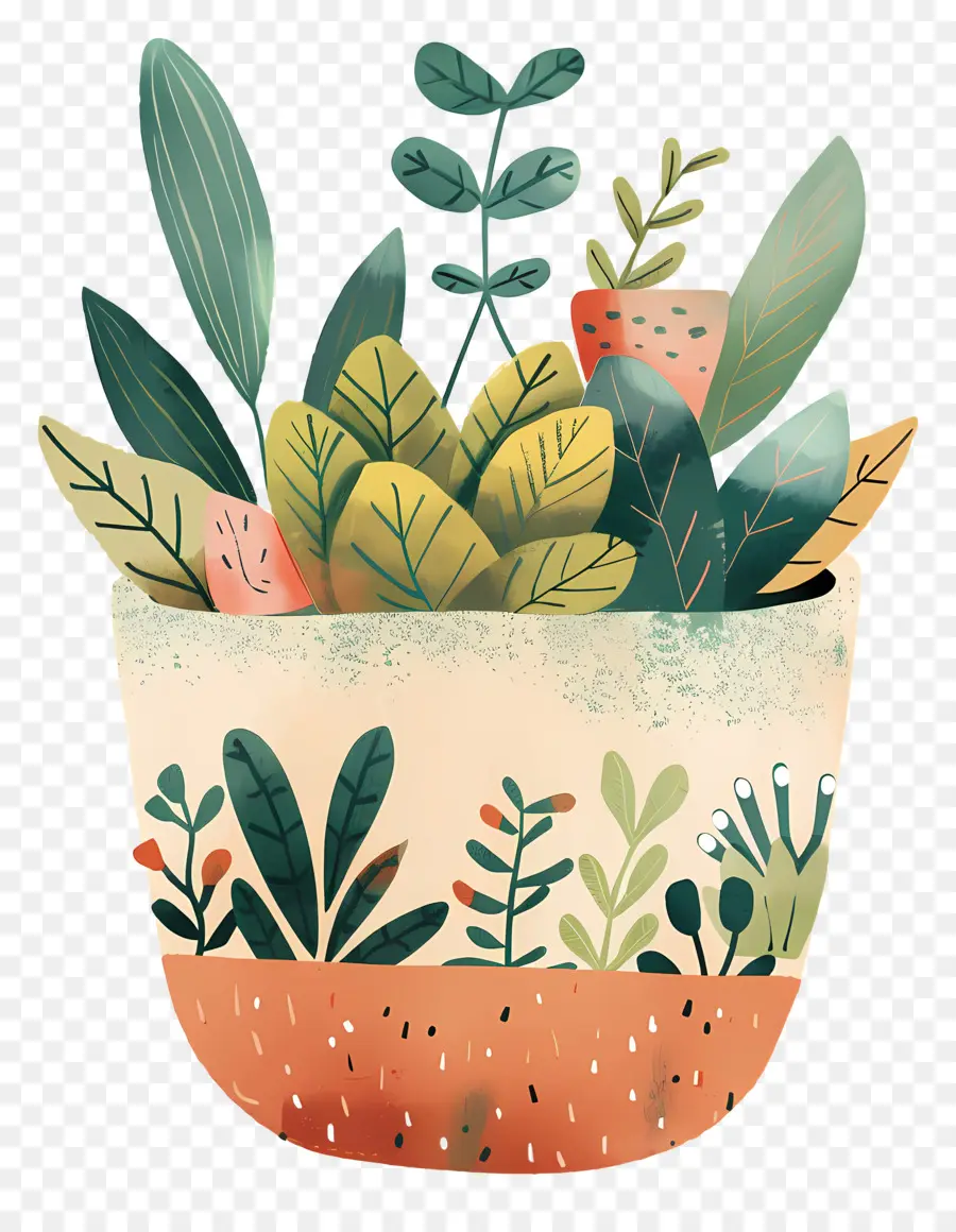 Pot De Plante，Plantes En Pot PNG