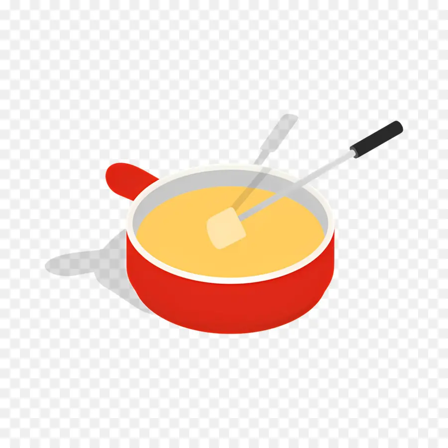 Fondue Au Fromage，Pot PNG