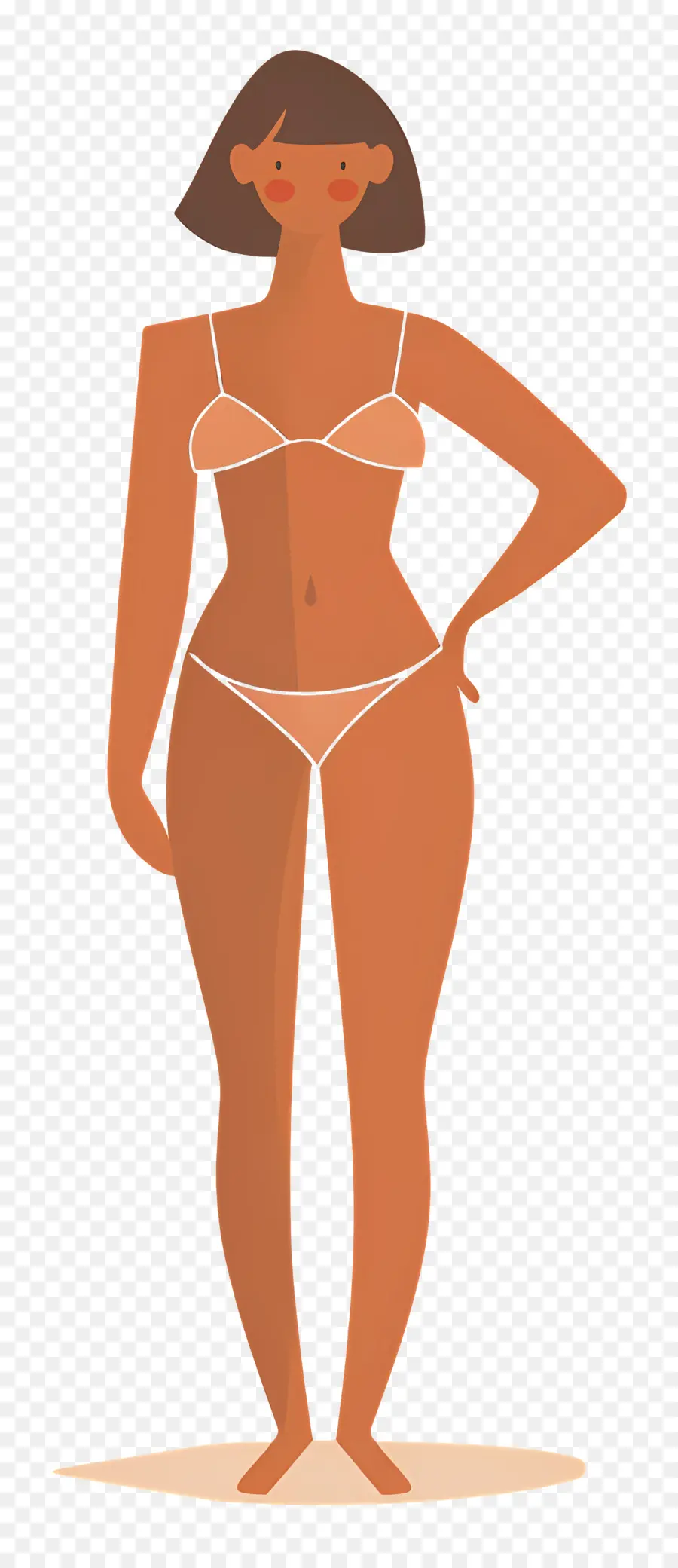 Femme En Bikini，Femme PNG