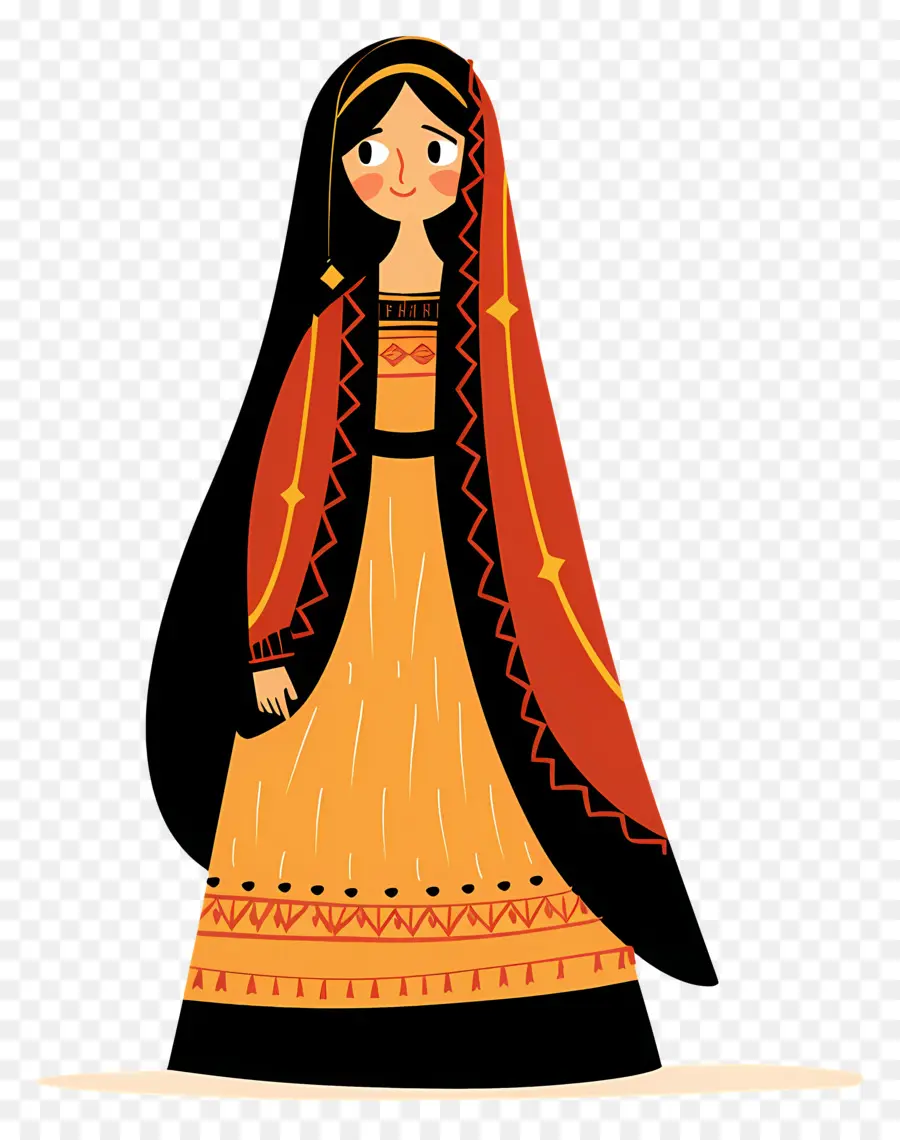 Femme En Costume Traditionnel，Femme Traditionnelle PNG