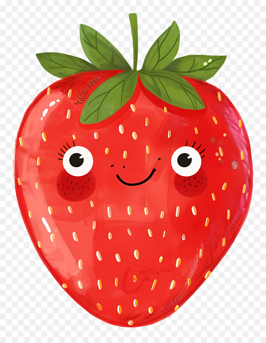 Fraise De Dessin Animé，Fraise PNG