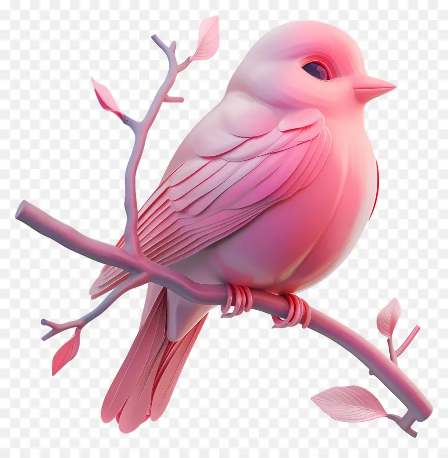 Oiseau Rose，Bifurquer PNG