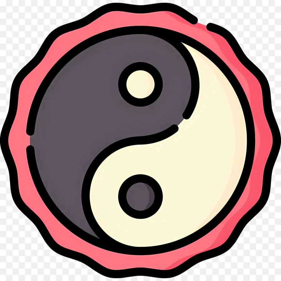 Yin Yang，équilibre PNG