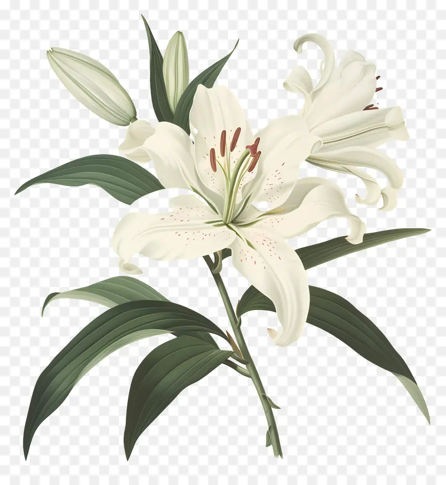 Lys Blanc，Lys Blancs PNG