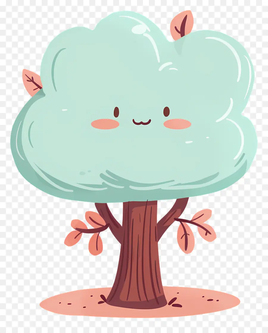 Arbre De Dessin Animé Mignon，Arbre PNG