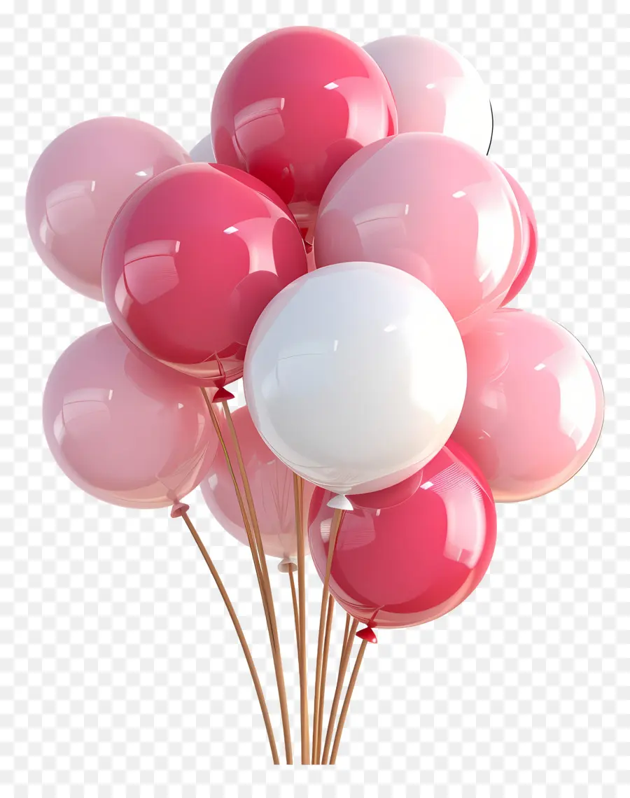 Bouquet De Ballons，Ballons PNG