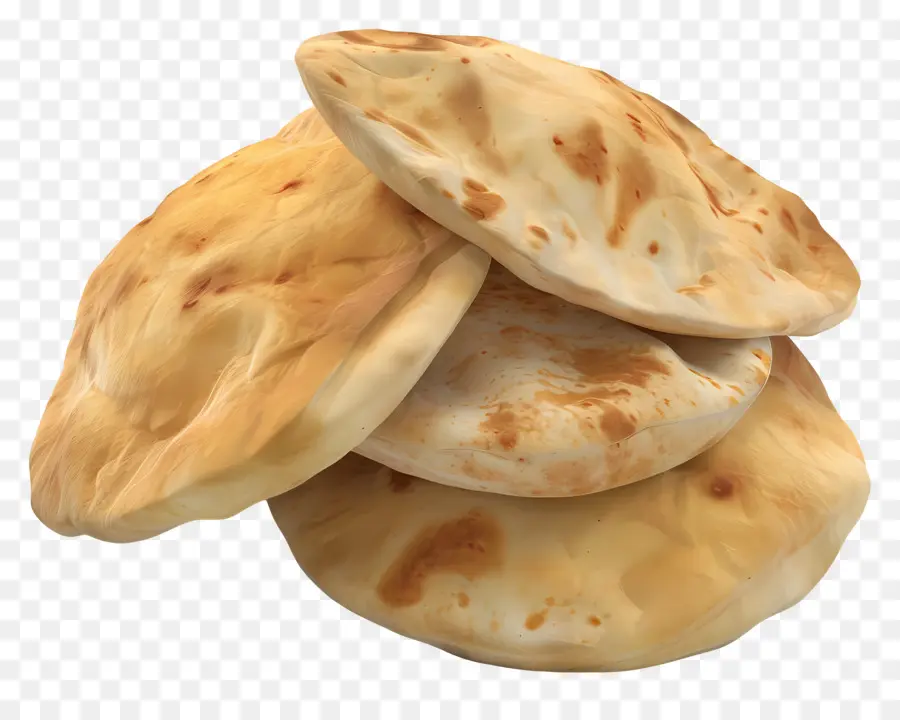 Pain Pita，Pain Plat PNG