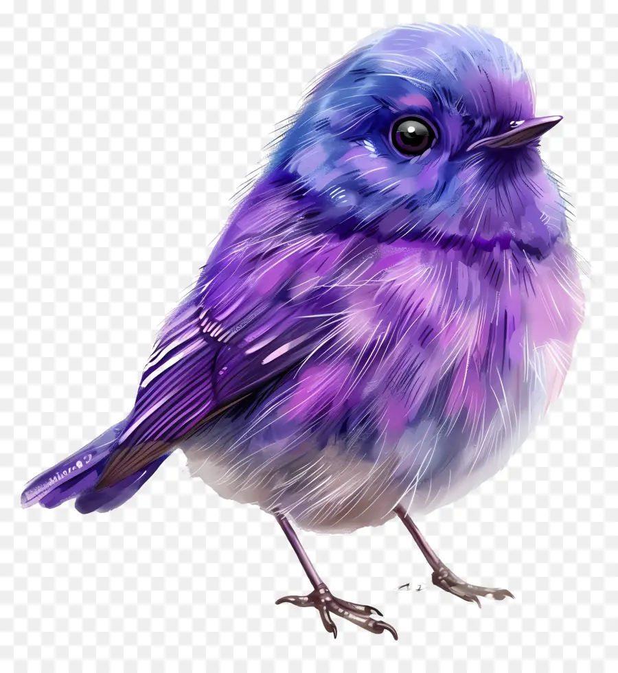 Oiseau Violet，Plumes PNG