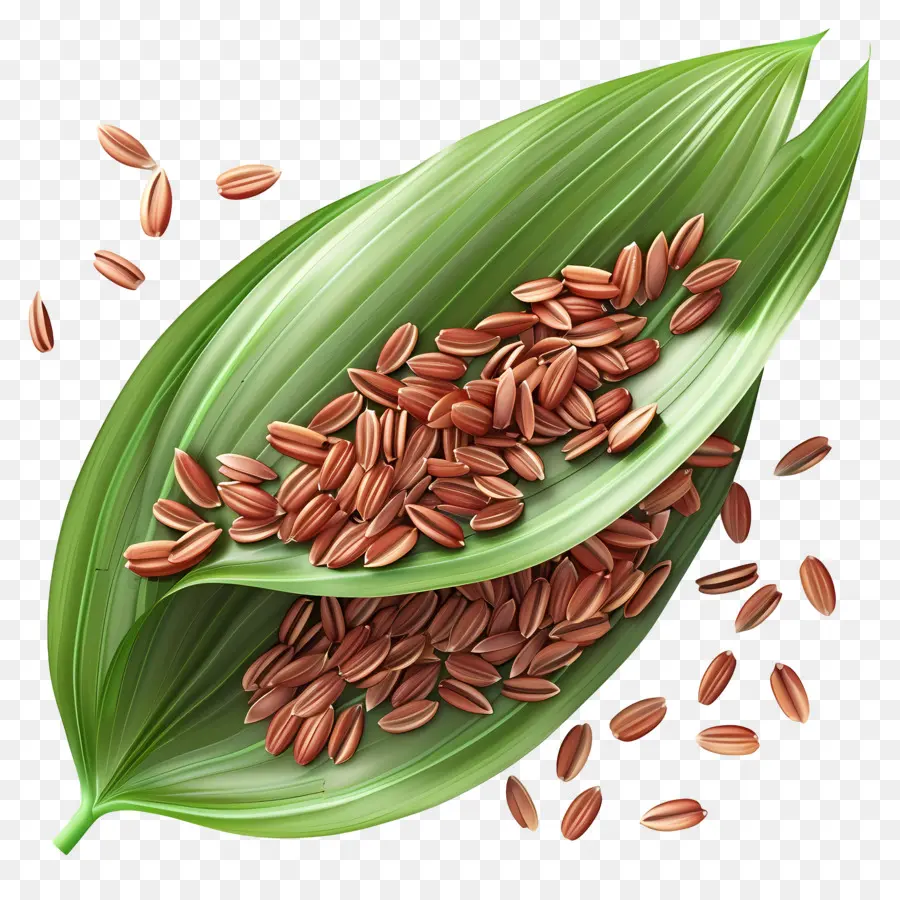 Riz Brun，Grains De Riz PNG