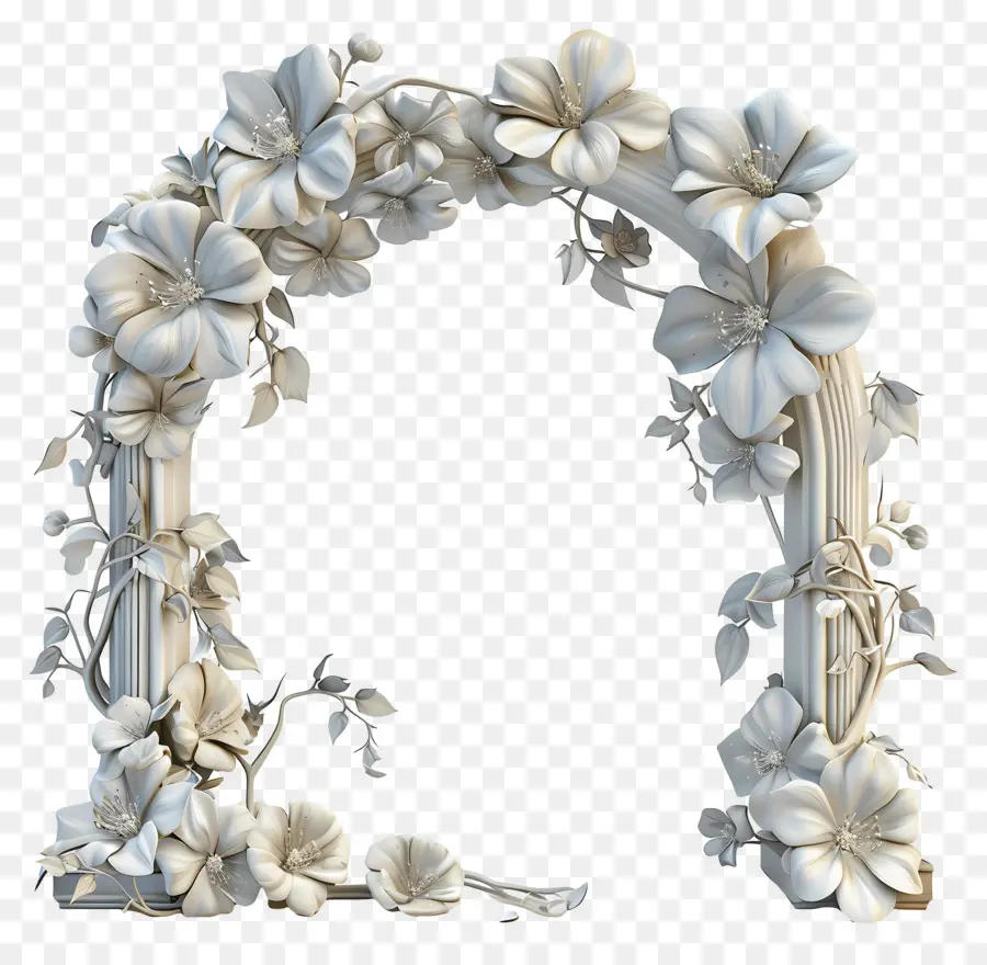 Arc De Fleurs，Arche Florale PNG