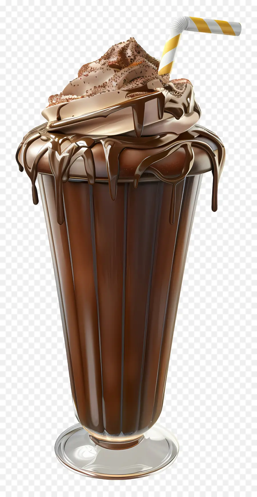 Milk Shake Au Chocolat，Dessert PNG