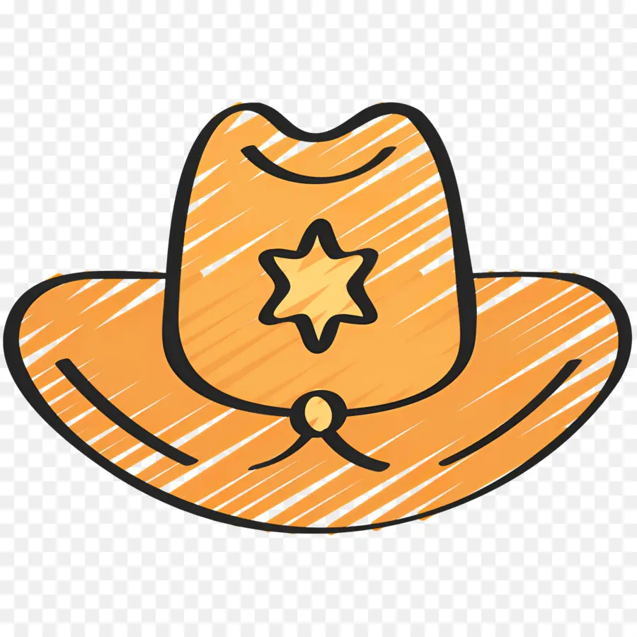 Chapeau De Cowboy，Étoile PNG