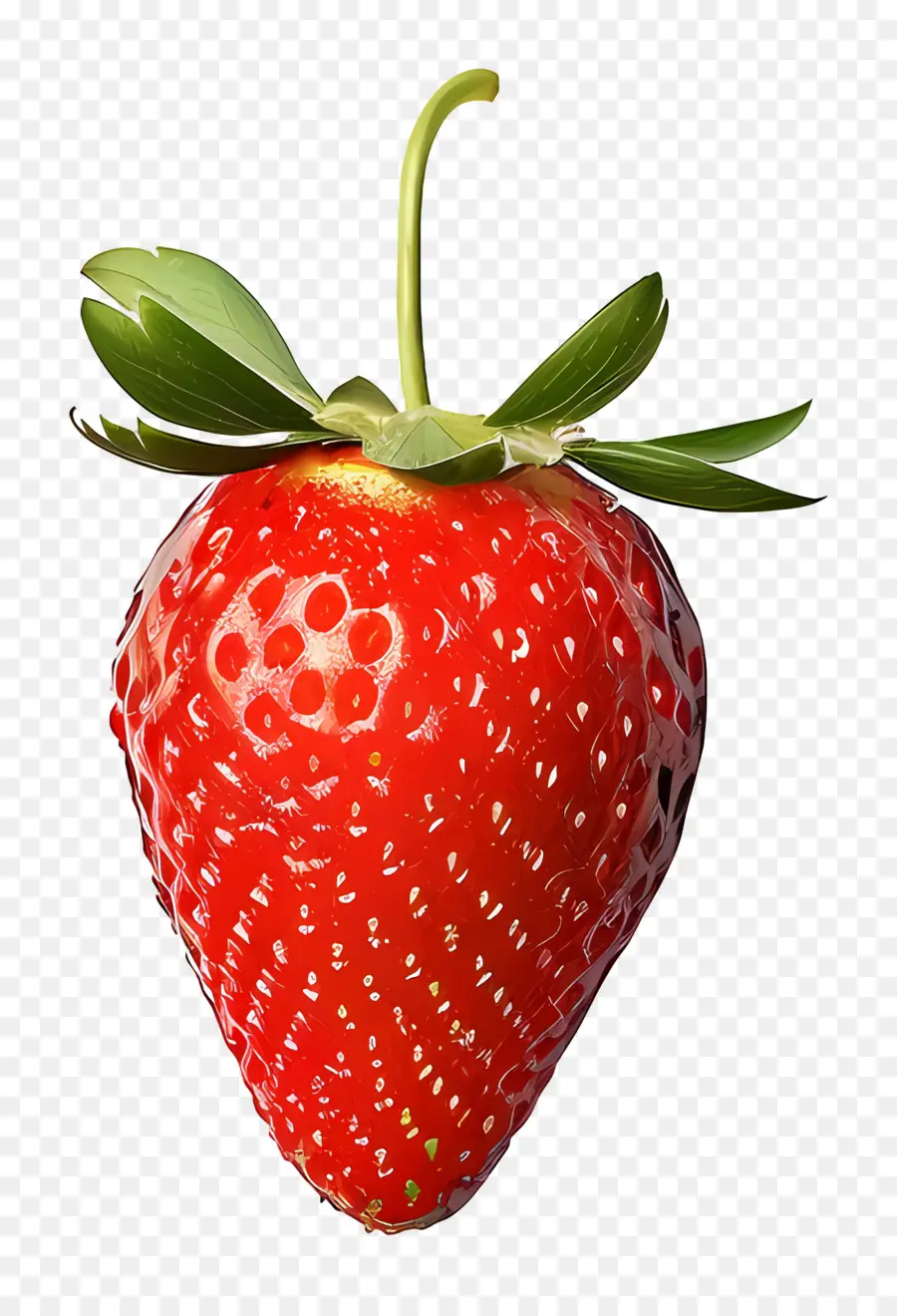 Fraise，Fraise En Forme De Coeur PNG