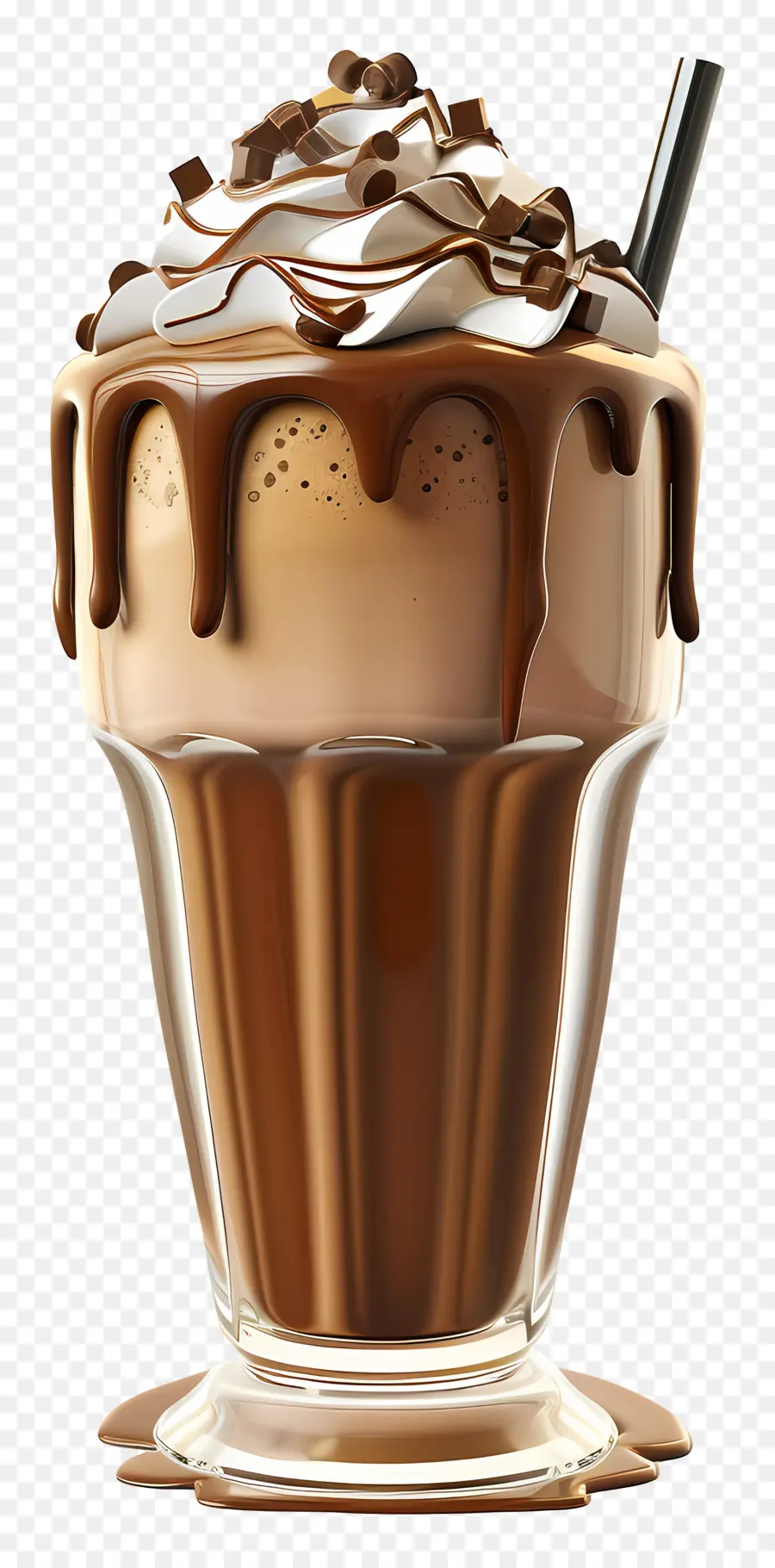 Milk Shake Au Chocolat，Chocolat PNG