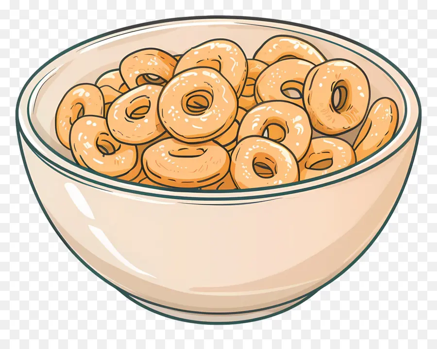 Bol De Cheerios，Bol De Céréales PNG