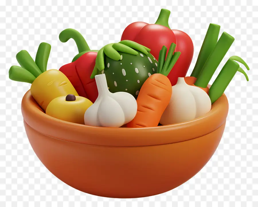 Bol De Légumes，Panier De Légumes PNG