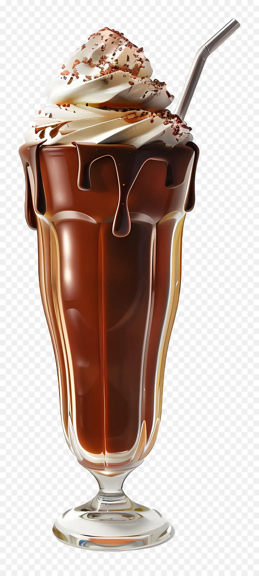 Milk Shake Au Chocolat，Coupe Glacée Au Chocolat PNG