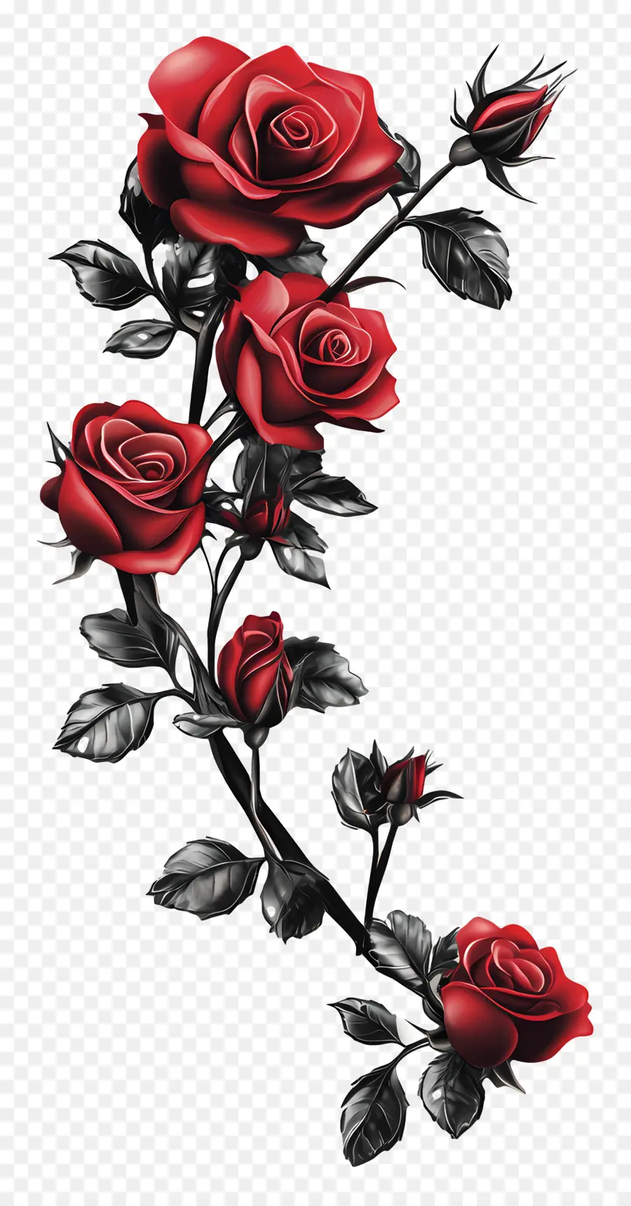 Rose，Rose Rouge PNG