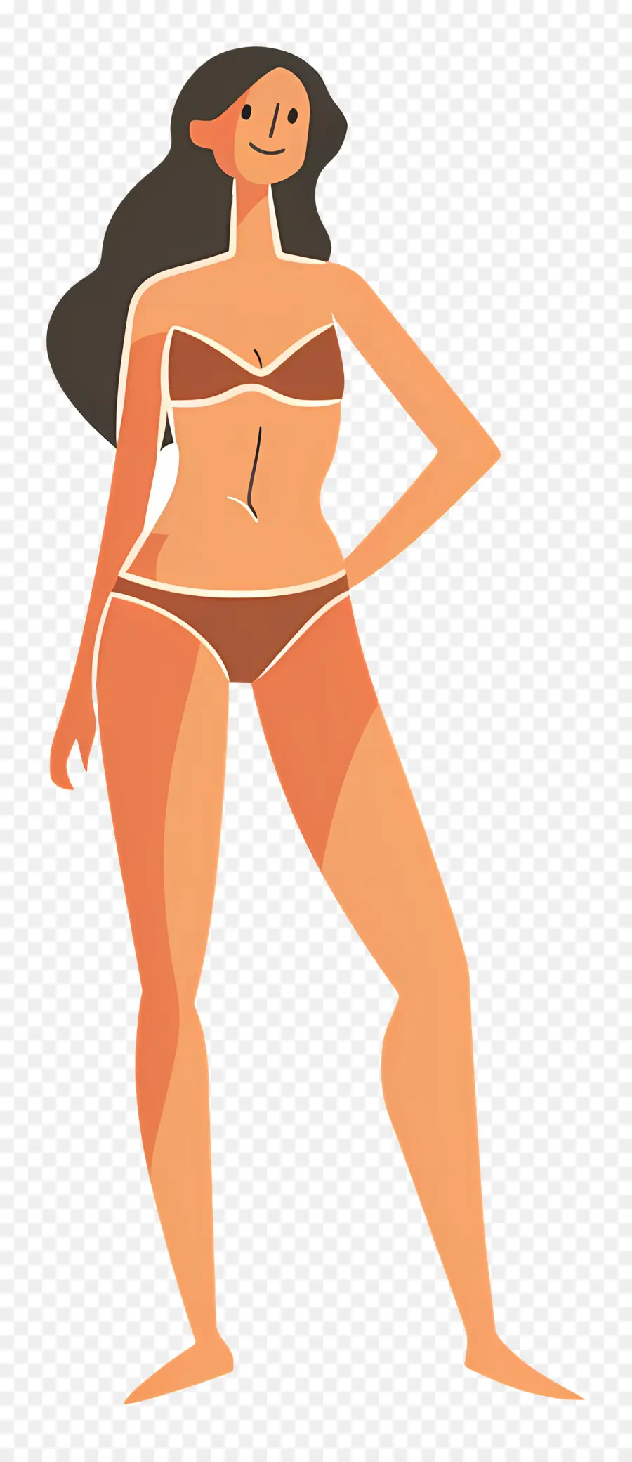 Femme En Bikini，Femme PNG