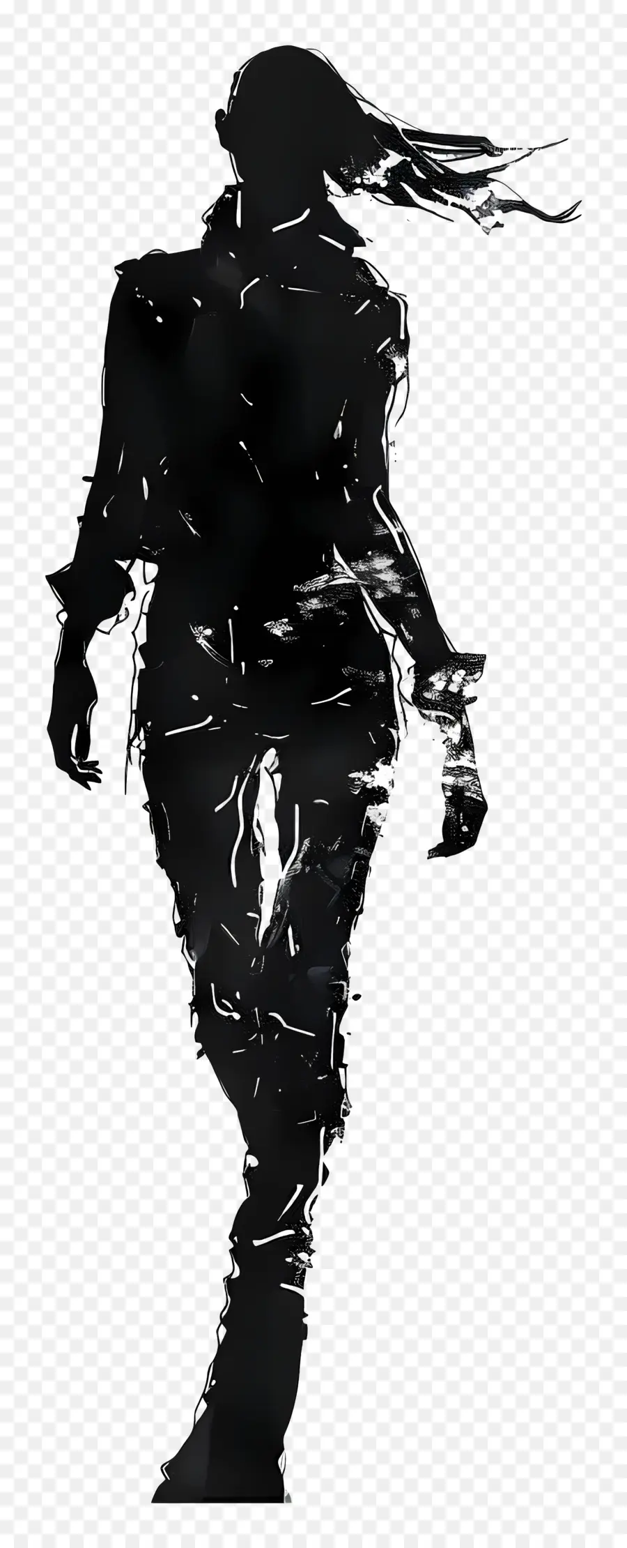 Silhouette De Mannequin，Silhouette PNG