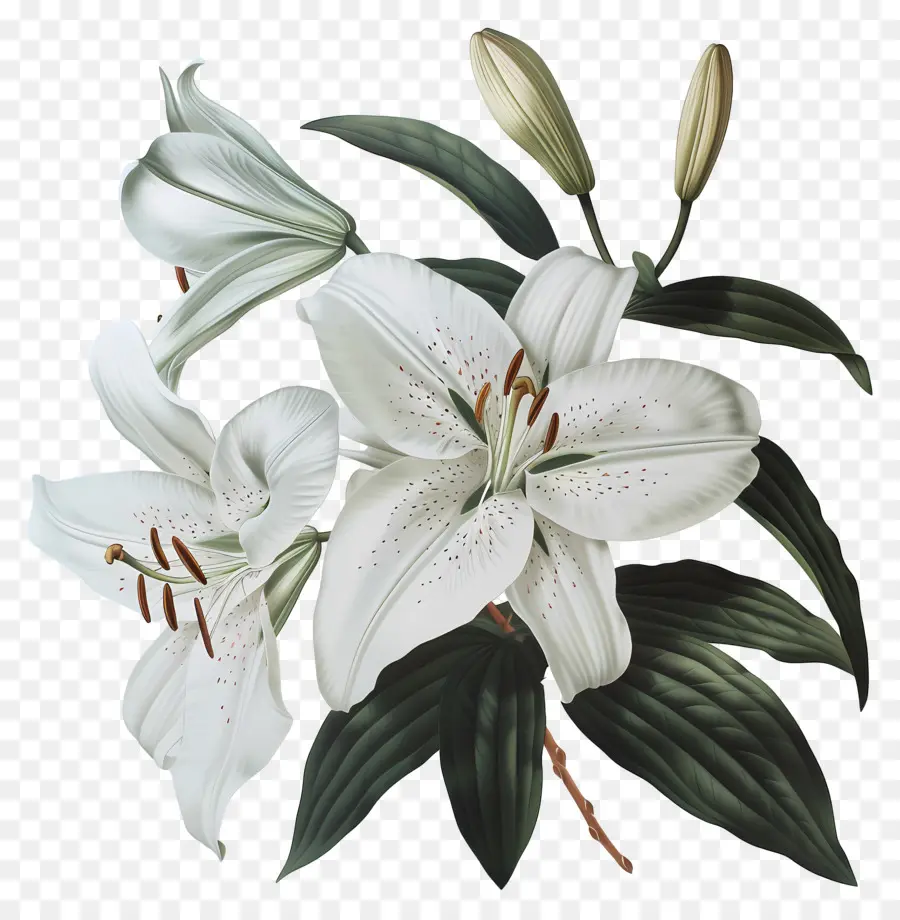 Lys Blanc，Lys Blancs PNG