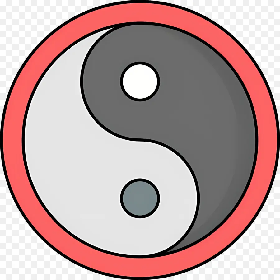 Yin Yang，équilibre PNG