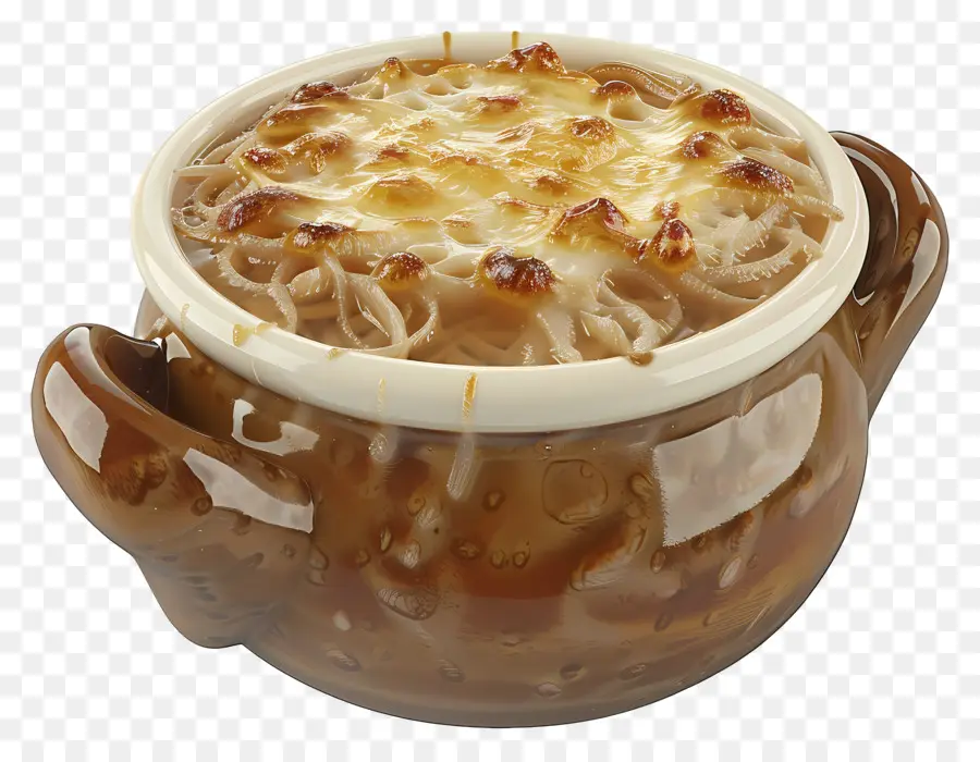 Soupe à L'oignon Française，Fromage PNG