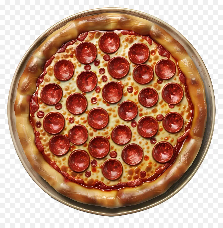 Pizza Au Pepperoni，Pizza PNG