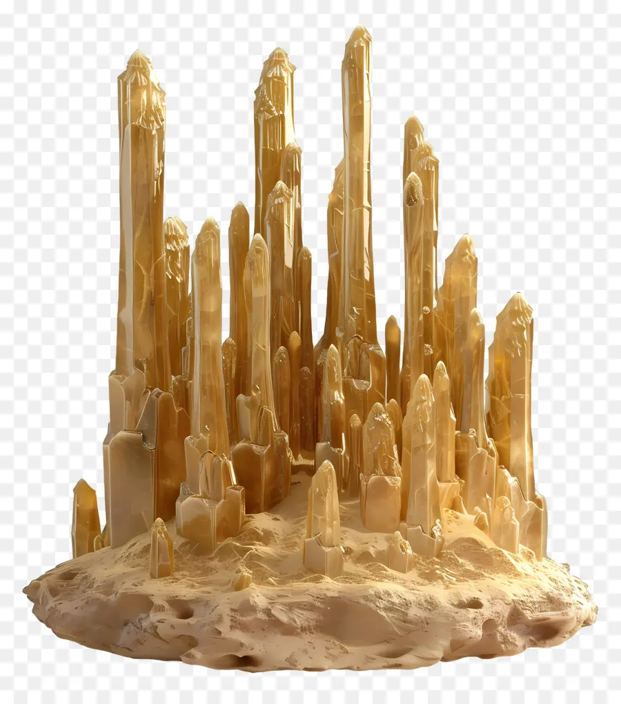 Stalagmite Stalactite，Formation De Cristaux PNG