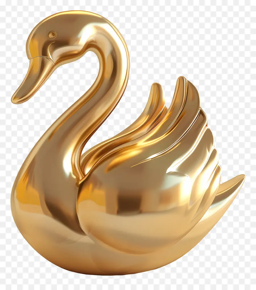 Cygne D'or，Cygne Doré PNG