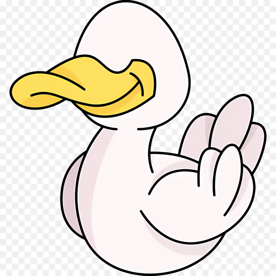 Canard，Canard De Dessin Animé PNG