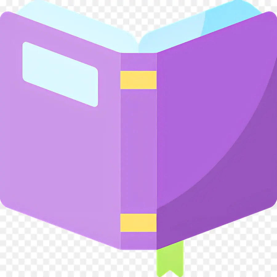 Livre Ouvert，Livre Violet PNG